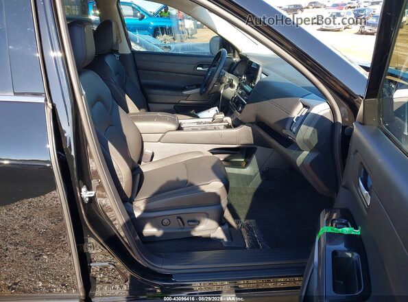 5N1DR3CB8SC260231 2025 NISSAN PATHFINDER Black წინა სალონის ხედი