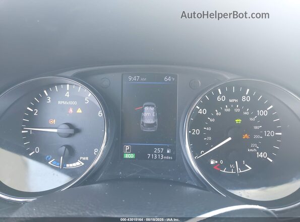 5N1ET2MT5JC828490 2018 NISSAN ROGUE HYBRID White 
