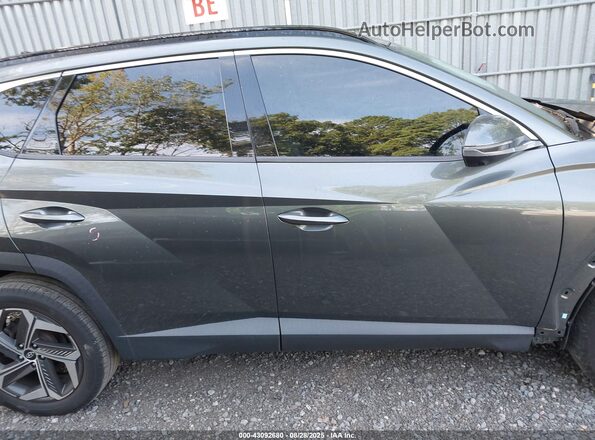 5NMJECAE1NH081129 2022 HYUNDAI TUCSON Gray Вид задньої частини салону