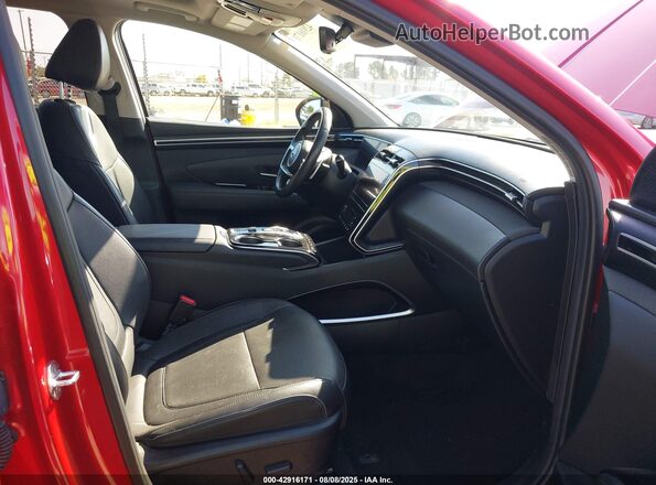 5NMJECAE3PH206568 2023 HYUNDAI TUCSON Red Widok wnętrza z przodu
