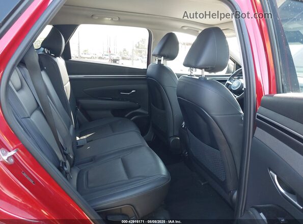 5NMJECAE3PH206568 2023 HYUNDAI TUCSON Red Widok naklejki z numerem VIN