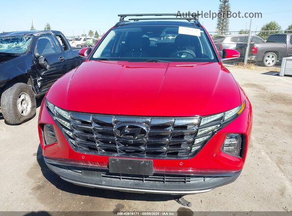 5NMJECAE3PH206568 2023 HYUNDAI TUCSON Red Widok zestawu wskaźników