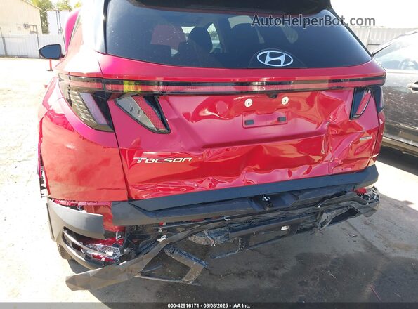 5NMJECAE3PH206568 2023 HYUNDAI TUCSON Red Widok z przodu
