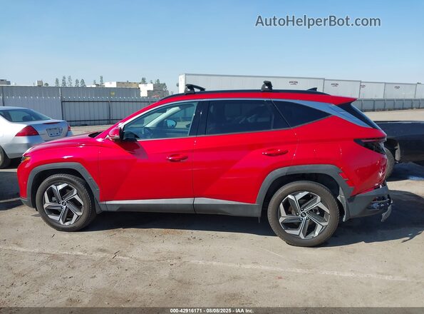 5NMJECAE3PH206568 2023 HYUNDAI TUCSON Red Widok wnętrza 360 stopni