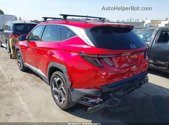 5NMJECAE3PH206568 2023 HYUNDAI TUCSON Red Tył lewy