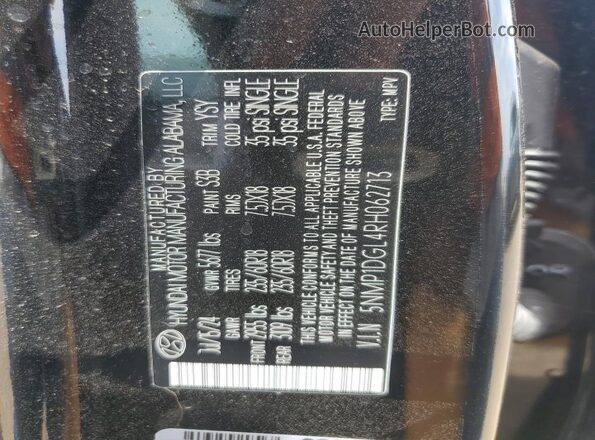 5NMP1DGL4RH062713 2024 HYUNDAI SANTA Black 