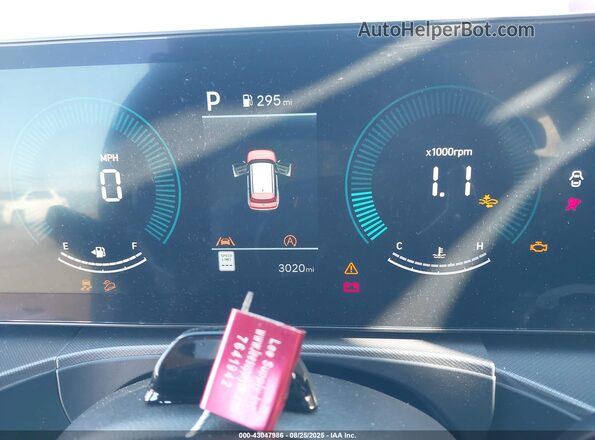 5NMP2DGL2SH117064 2025 HYUNDAI SANTA FE Белый Вид задних сидений