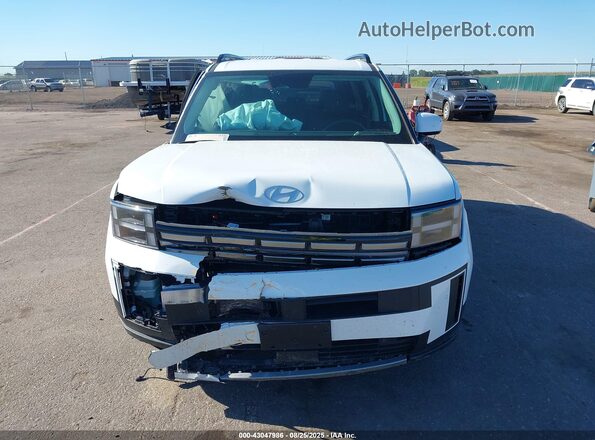 5NMP2DGL2SH117064 2025 HYUNDAI SANTA FE Белый Вид задней части салона