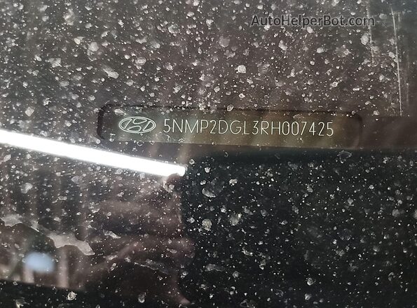 5NMP2DGL3RH007425 2024 HYUNDAI SANTA FE  Вид щитка приладів