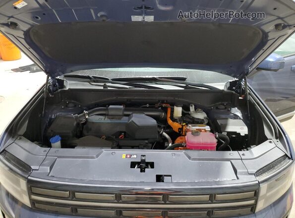 5NMP3DG11SH023950 2025 HYUNDAI SANTA Blue Vista del compartimento del motor