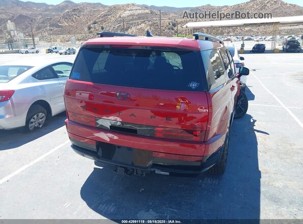 5NMP54G12SH027290 2025 HYUNDAI SANTA FE Red Задня права чверть
