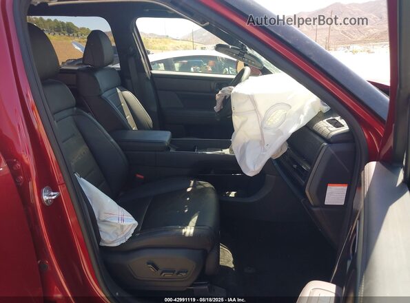 5NMP54G12SH027290 2025 HYUNDAI SANTA FE Red Вид салону спереду
