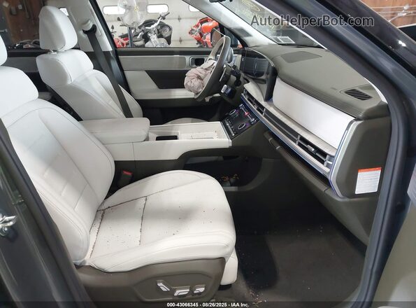 5NMP5DG11SH057073 2025 HYUNDAI SANTA FE HYBRID Gray Vista interior delantera
