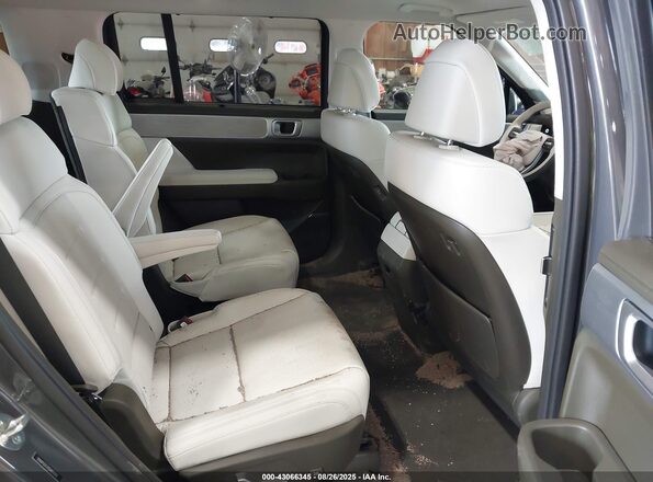 5NMP5DG11SH057073 2025 HYUNDAI SANTA FE HYBRID Gray Vista de la etiqueta del VIN