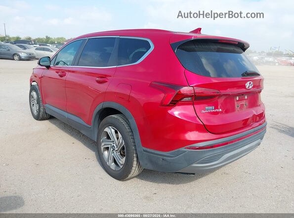 5NMS14AJ5MH329481 2021 HYUNDAI SANTA FE Maroon Tył lewy