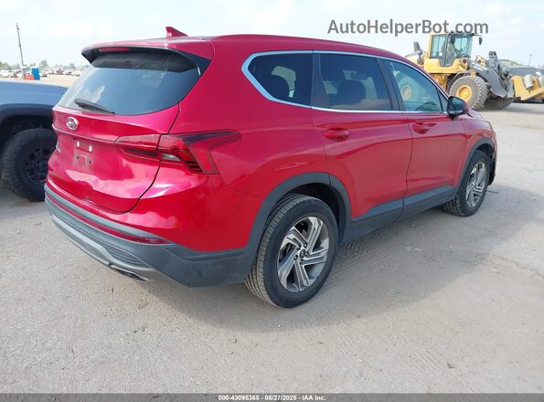 5NMS14AJ5MH329481 2021 HYUNDAI SANTA FE Maroon Tył prawy