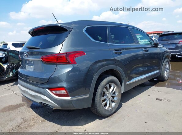 5NMS23AD3LH156012 2020 HYUNDAI SANTA FE Gray Задня права чверть