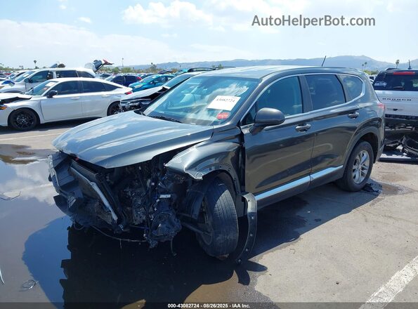 5NMS23AD3LH156012 2020 HYUNDAI SANTA FE Gray Передня ліва чверть