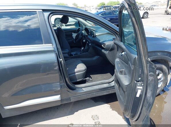 5NMS23AD3LH156012 2020 HYUNDAI SANTA FE Gray Вид салону спереду