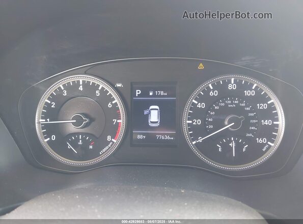 5NMS23AD8LH163487 2020 HYUNDAI SANTA FE Gray Հետևի նստատեղերի տեսք