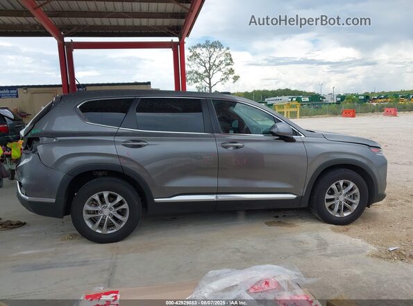 5NMS23AD8LH163487 2020 HYUNDAI SANTA FE Gray Սալոնի 360 աստիճան տեսք