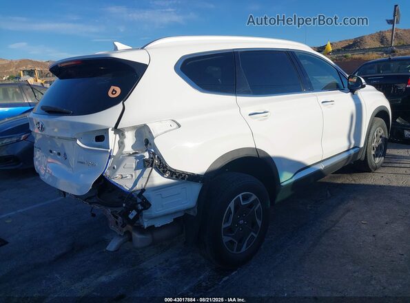 5NMS2DA16PH001133 2023 HYUNDAI SANTA FE HYBRID BLUE White Rear right