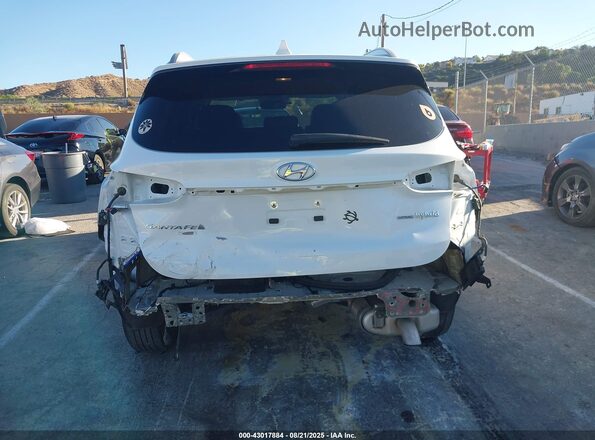 5NMS2DA16PH001133 2023 HYUNDAI SANTA FE HYBRID BLUE White Front view