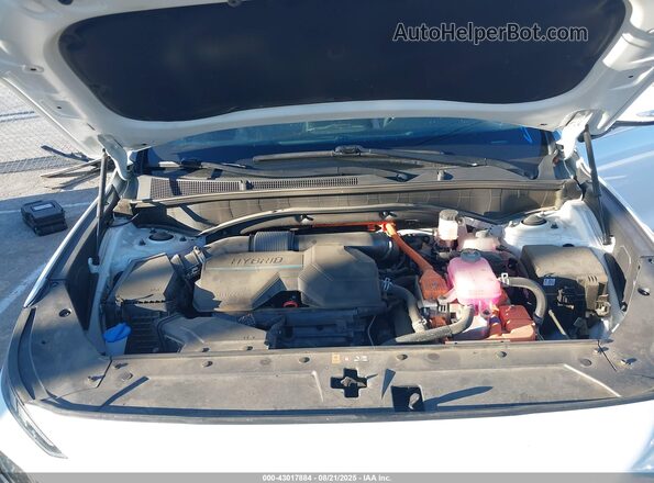 5NMS2DA16PH001133 2023 HYUNDAI SANTA FE HYBRID BLUE White Rear view
