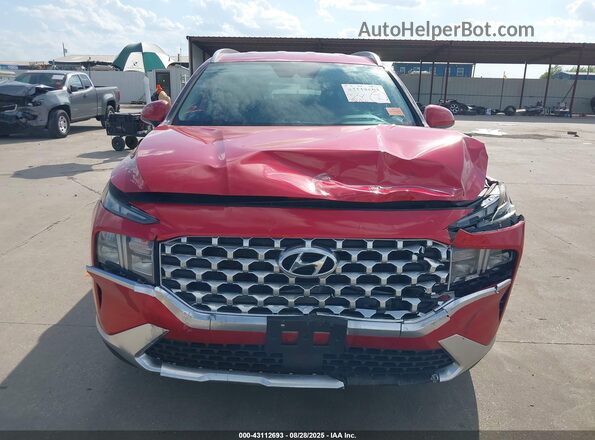 5NMS2DAJ2NH409867 2022 HYUNDAI SANTA FE Burgundy 