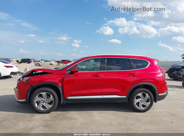 5NMS2DAJ2NH409867 2022 HYUNDAI SANTA FE Burgundy Vista interior de 360 grados