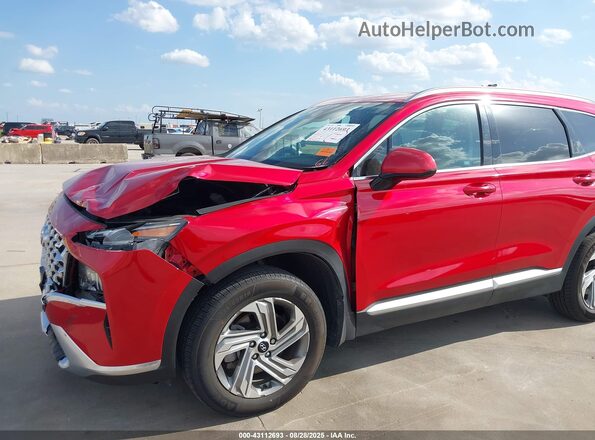 5NMS2DAJ2NH409867 2022 HYUNDAI SANTA FE Burgundy Vista frontal
