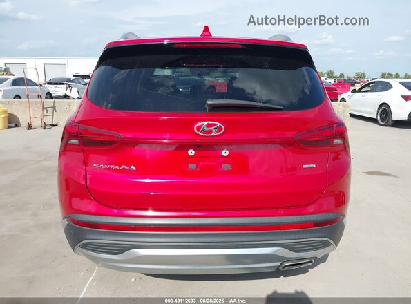 5NMS2DAJ2NH409867 2022 HYUNDAI SANTA FE Burgundy 