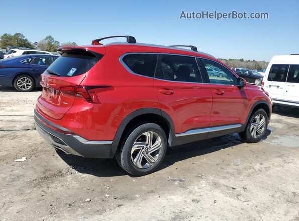 5NMS2DAJ8MH351715 2021 HYUNDAI SANTA Red Rear right