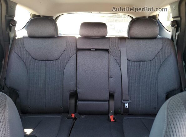 5NMS2DAJ8MH351715 2021 HYUNDAI SANTA Red Rear seats view