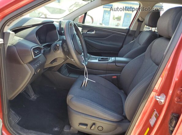 5NMS2DAJ8MH351715 2021 HYUNDAI SANTA Red Front interior view