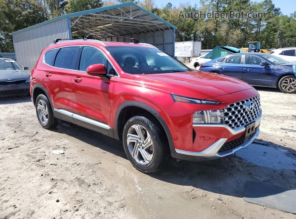 5NMS2DAJ8MH351715 2021 HYUNDAI SANTA Red Front right