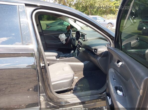 5NMS33AD3LH153513 2020 HYUNDAI SANTA FE Black Front interior view