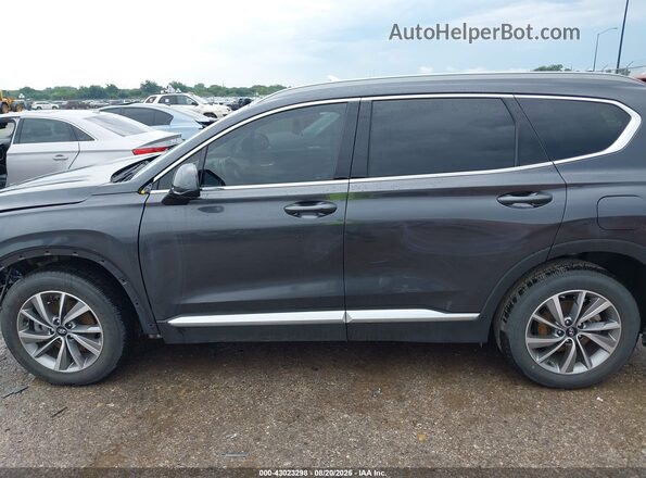 5NMS33AD3LH230297 2020 HYUNDAI SANTA FE Серый Панорамный вид салона 360°