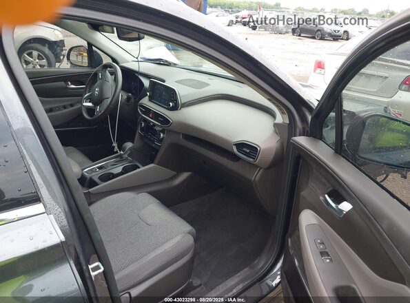 5NMS33AD3LH230297 2020 HYUNDAI SANTA FE Серый Вид салона спереди
