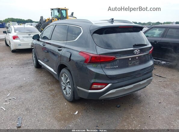5NMS33AD3LH230297 2020 HYUNDAI SANTA FE Серый Задняя левая четверть