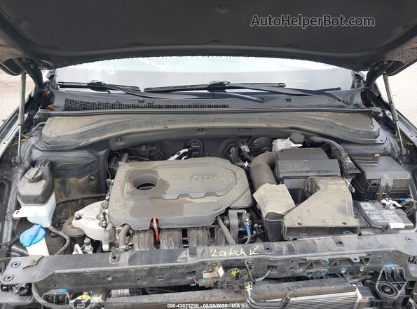 5NMS33AD3LH230297 2020 HYUNDAI SANTA FE Серый Вид сзади