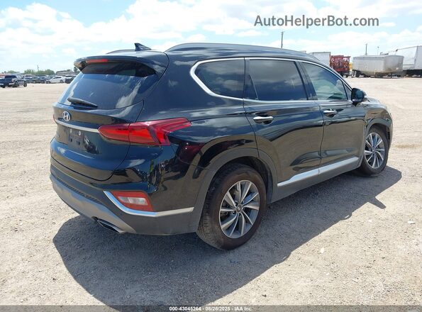 5NMS33AD4LH214710 2020 HYUNDAI SANTA FE Black Tył prawy