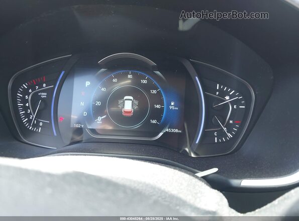 5NMS33AD4LH214710 2020 HYUNDAI SANTA FE Black Widok tylnych siedzeń