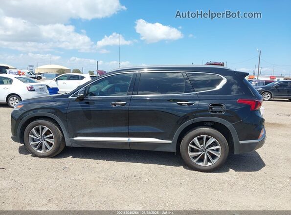 5NMS33AD4LH214710 2020 HYUNDAI SANTA FE Black Widok wnętrza 360 stopni