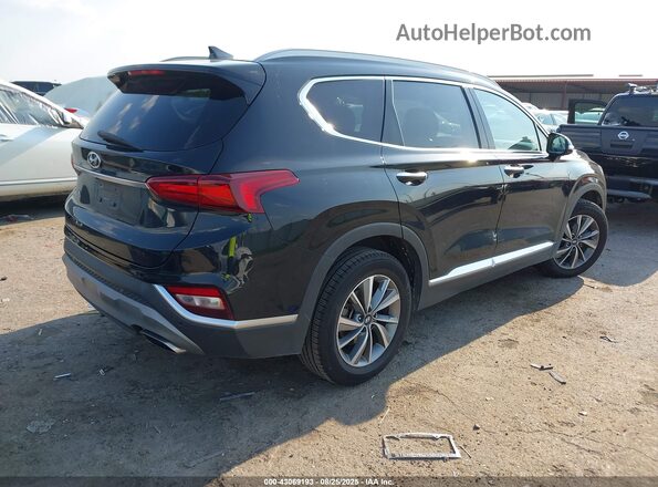 5NMS33AD8LH200373 2020 HYUNDAI SANTA FE Black Trasero derecho