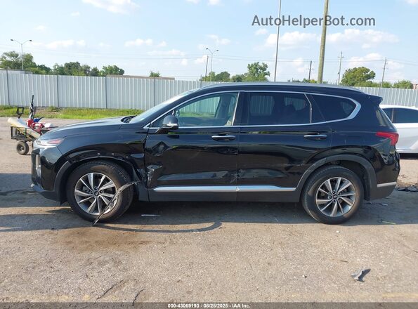 5NMS33AD8LH200373 2020 HYUNDAI SANTA FE Black Vista interior de 360 grados