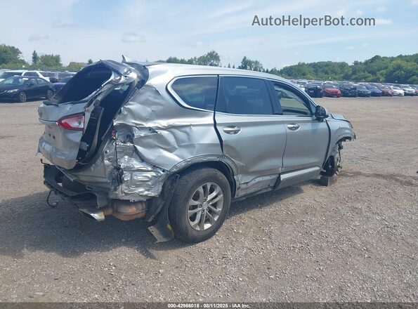 5NMS33AD8LH216623 2020 HYUNDAI SANTA FE Silver Trasero derecho