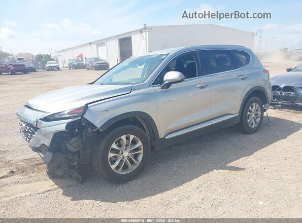 5NMS33AD8LH216623 2020 HYUNDAI SANTA FE Silver Vista tres cuartos delantera izquierda