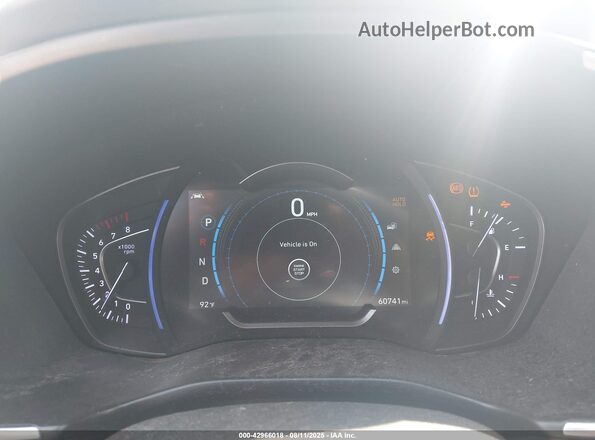 5NMS33AD8LH216623 2020 HYUNDAI SANTA FE Silver Vista de los asientos traseros