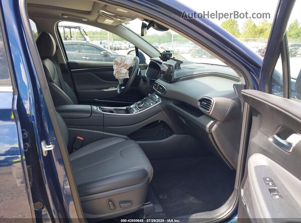 5NMS34AJXPH565140 2023 HYUNDAI SANTA FE Blue Front interior view